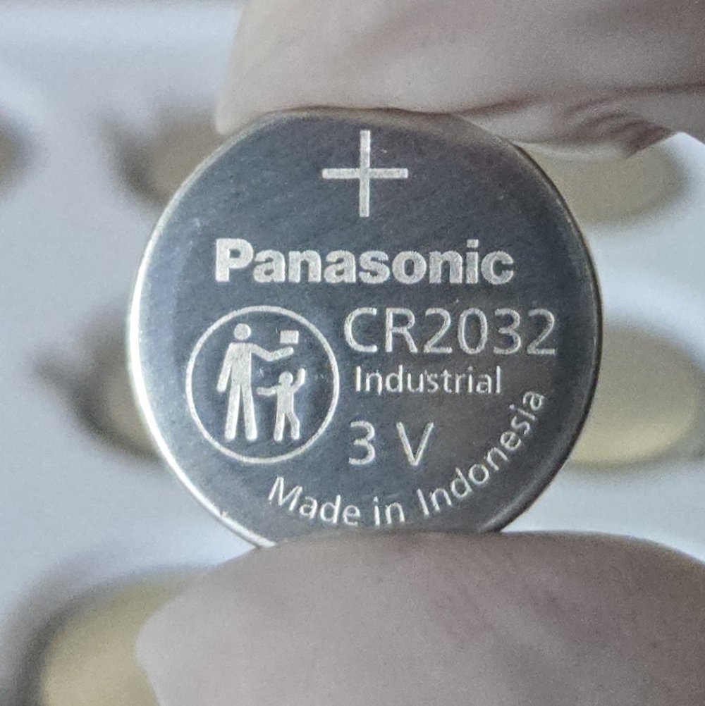Panasonic CR2032 3V Lithium Key Fob Battery